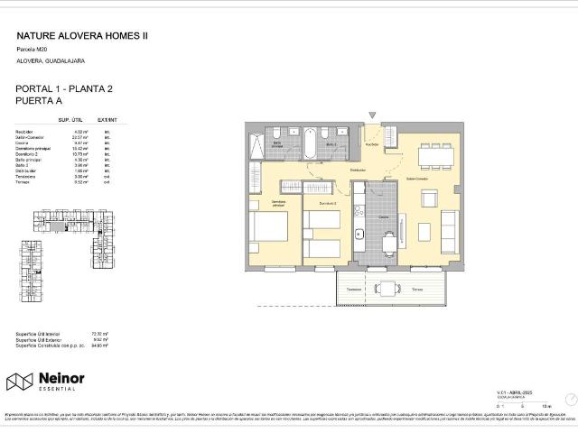 Piso en venta en Alovera