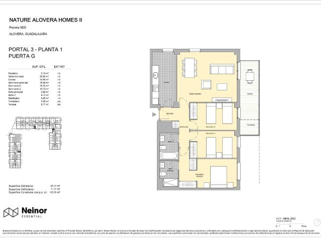 Piso en venta en Alovera
