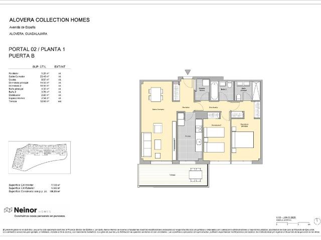 Piso en venta en Alovera, Guadalajara