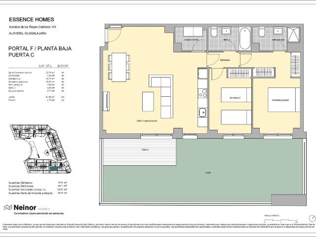 Piso en venta en Alovera, Castilla-La Mancha