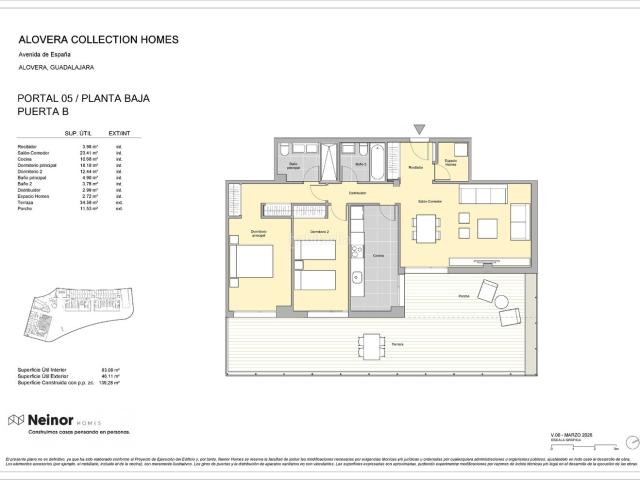 Piso en venta en Alovera, Castilla-La Mancha