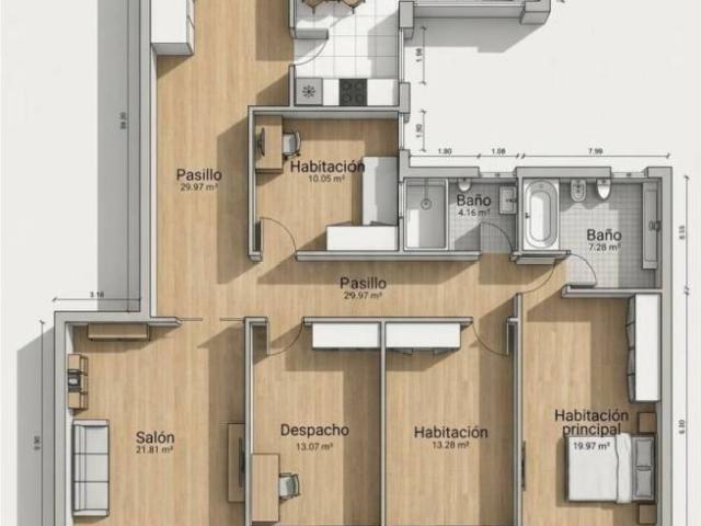 Piso en venta en Aranda De Duero, Castilla y León