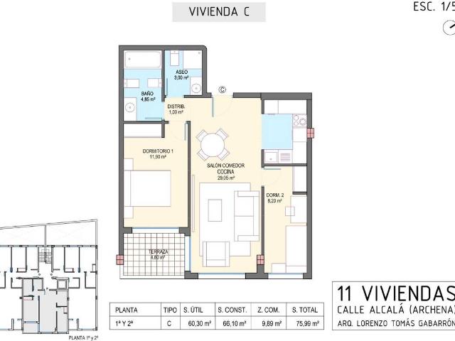 Piso en venta en La Algaida, Valle de Ricote