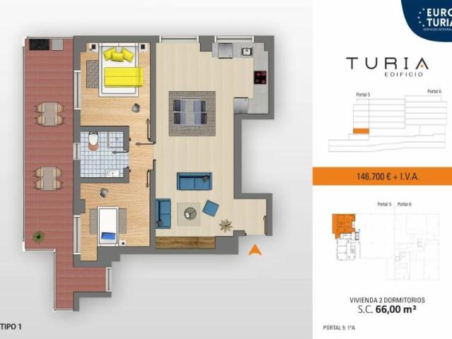 Piso en venta en Arroyo De La Encomienda, Valladolid