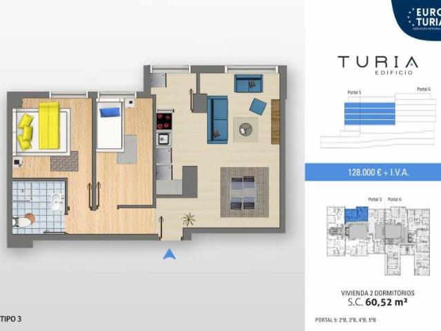 Piso en venta en Arroyo De La Encomienda, Valladolid