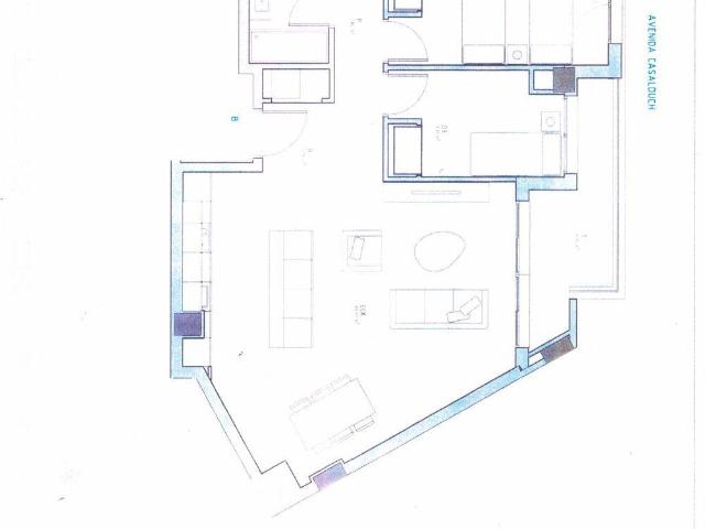 Piso en venta en Plaça Major, la Plana Alta