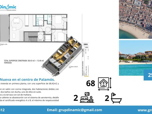 Piso en venta en Palamós, Girona