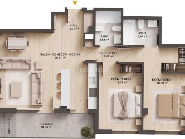 Piso en venta en Balmaseda, Guipúzcoa