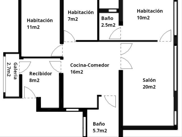 Piso en venta en Barcelona, el Camp d'en Grassot i Gràcia Nova