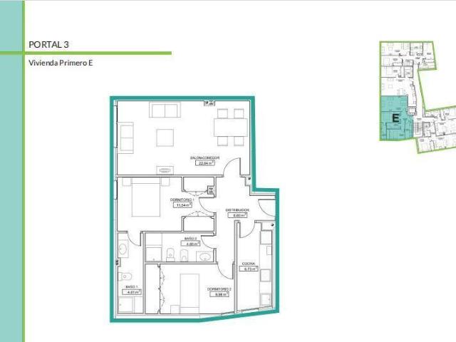 Piso en venta en Bargas, Toledo