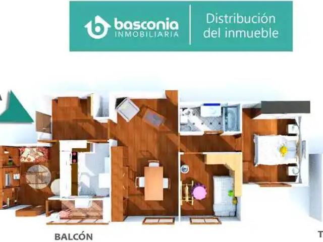 Piso en venta en Kareaga-Kalero, Basauri