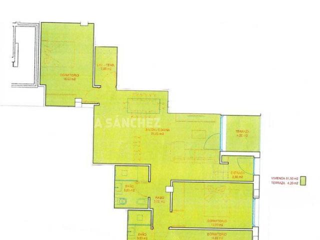 Piso en venta en Lampón, A Barbanza