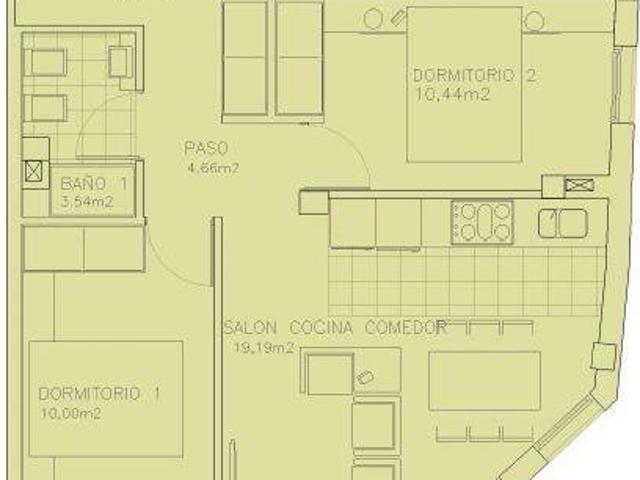 Piso en venta en Boiro