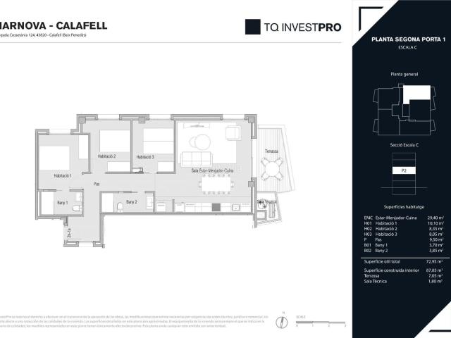 Piso en venta en Mas Mel, Baix Penedès