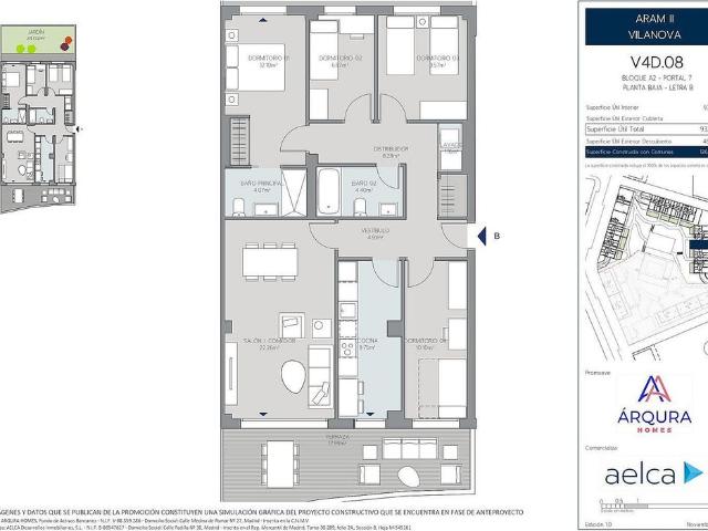 Piso en venta en Vilanova I La Geltrú, la Geltrú