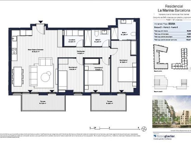 Piso en venta en Sants-Montjuïc, L'hospitalet De Llobregat