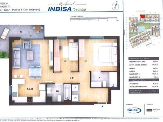 Piso en venta en Castellar Del Vallès