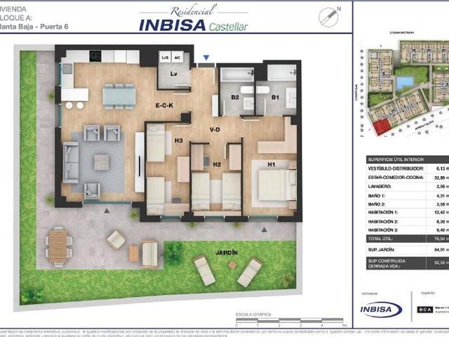 Piso en venta en Castellar Del Vallès