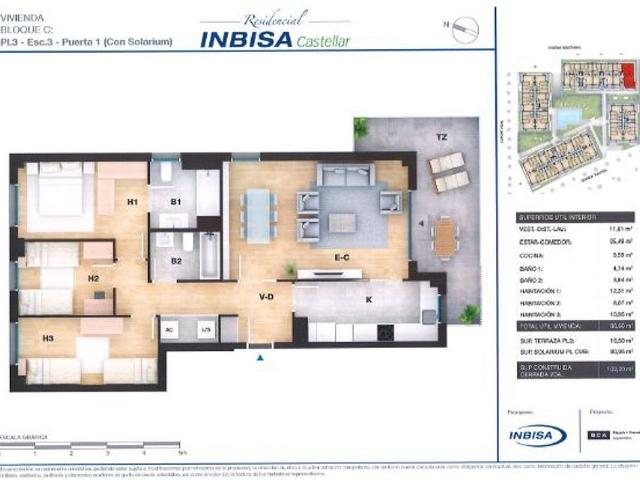 Piso en venta en Castellar Del Vallès
