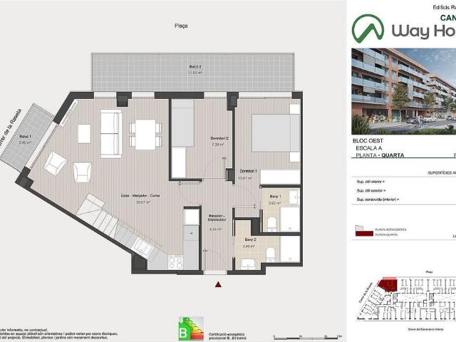 Piso en venta en El Canal, Baix Llobregat