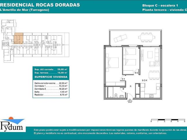 Piso en venta en l'Estany, Baix Ebre