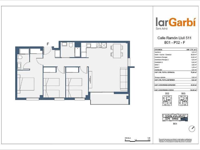 Piso en venta en La Mina - districte 6, Barcelonès