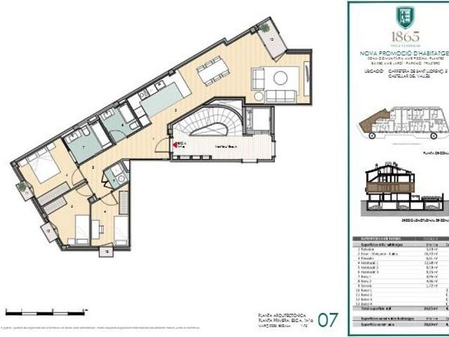 Piso en venta en Castellar Del Vallès, Airesol C