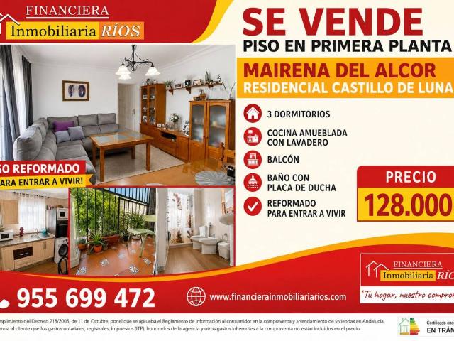 Piso en venta en Carmona, Andalucía