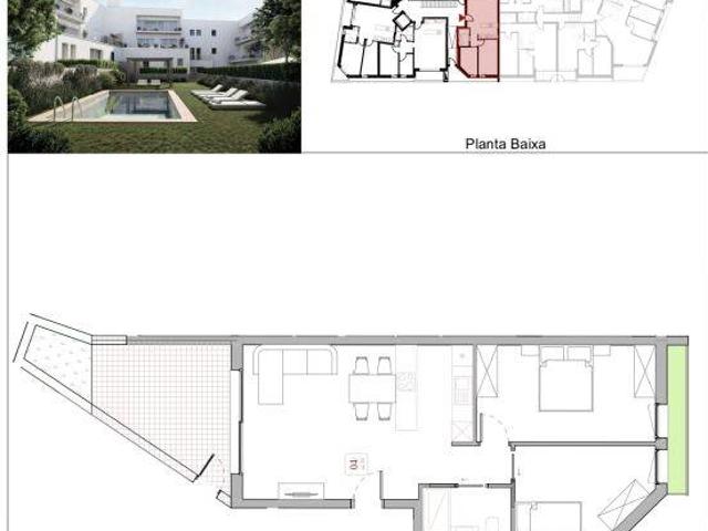 Piso en venta en Castell-platja D'aro