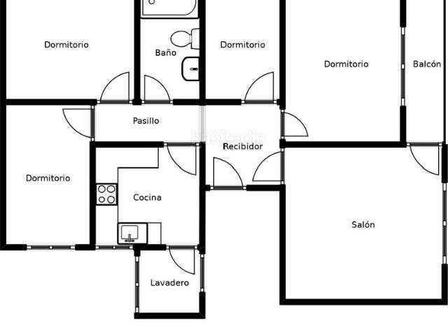 Piso en venta en Castellar Del Vallès