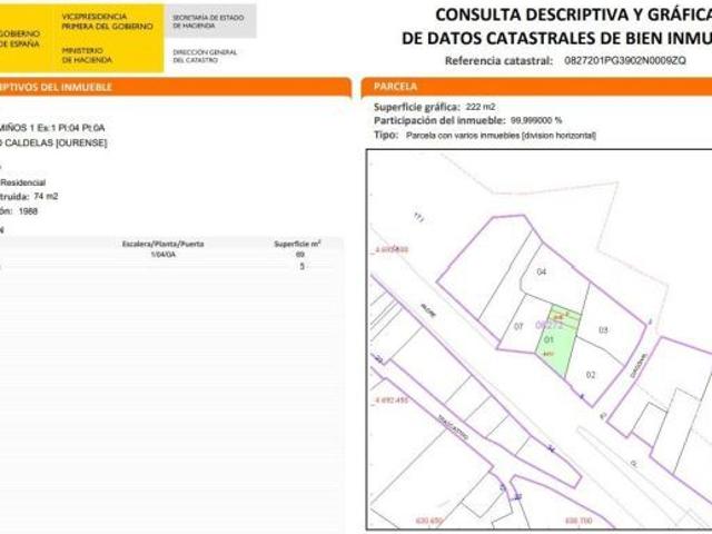 Piso en venta en Castro Caldelas