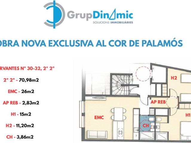 Piso en venta en el Pedró, Palamós