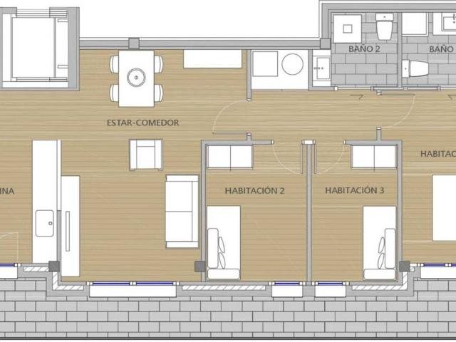 Piso en venta en Cerdanyola Del Vallès, Sant Martí
