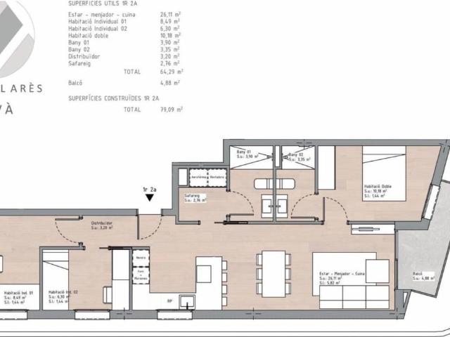 Piso en venta en Gavà, Àngela Roca