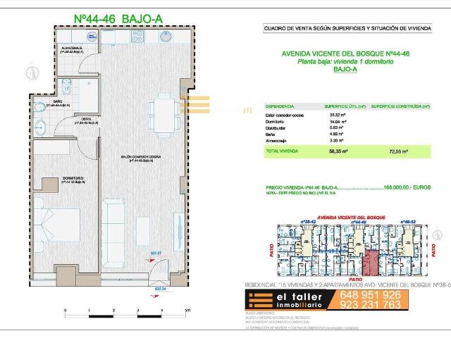 Piso en venta en Salamanca, Castilla y León