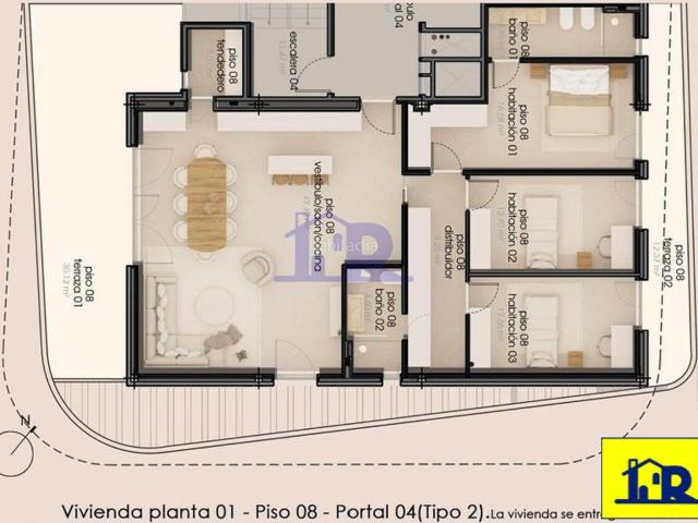 Piso en venta en Barrio de Tiradores, Cuenca