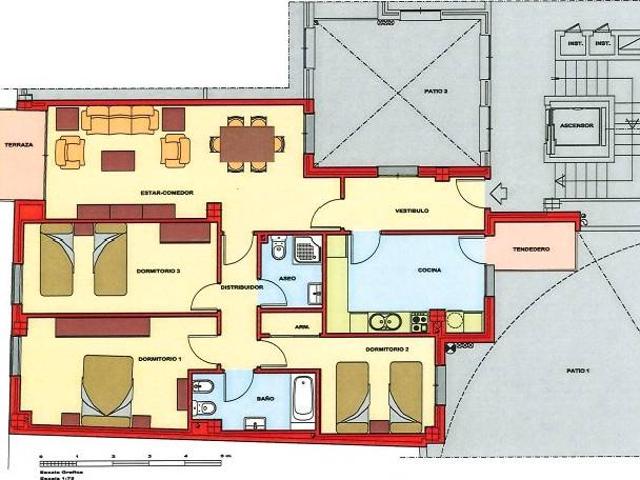 Piso en venta en Barrio de San Sebastián, Don Benito