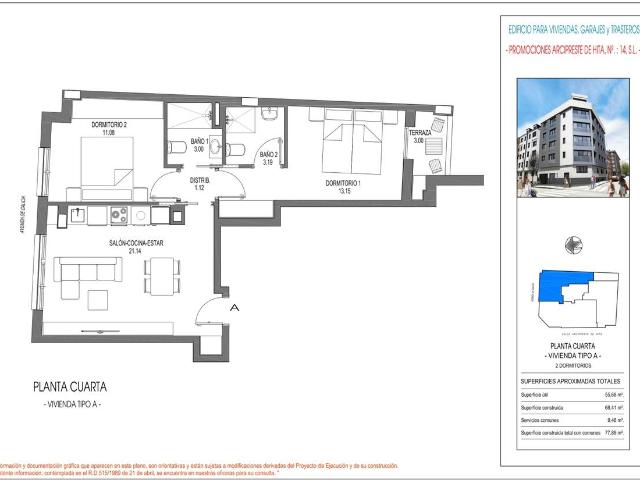 Piso en venta en Gijón, Asturias