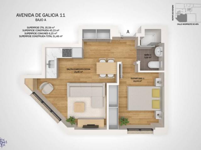Piso en venta en Gijón, Asturias