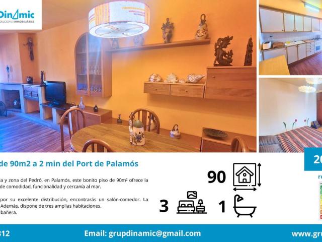 Piso en venta en Palamós, el Pedró