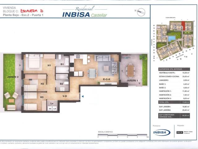 Piso en venta en Castellar Del Vallès, Airesol C