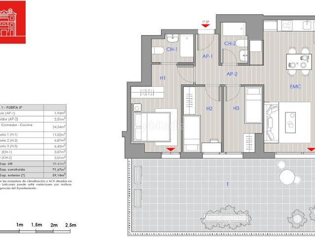 Piso en venta en Districte V, Barcelonès