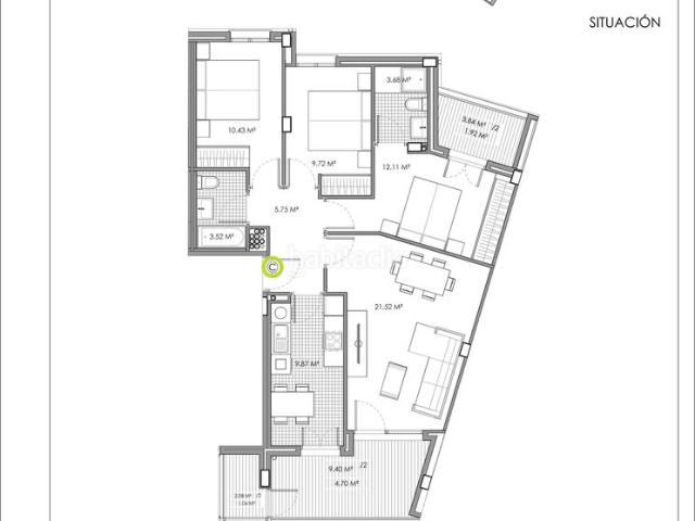 Piso en venta en Pozokoetxe, Basauri