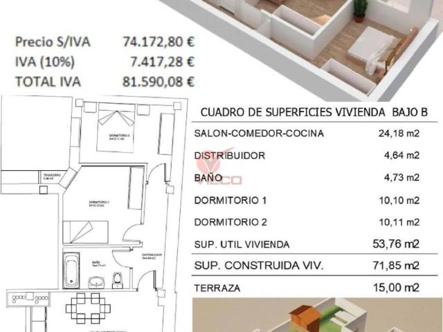 Piso en venta en Fuentes, Castilla-La Mancha