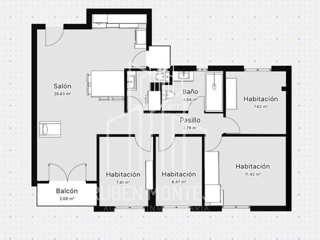 Piso en venta en Centro, Salamanca