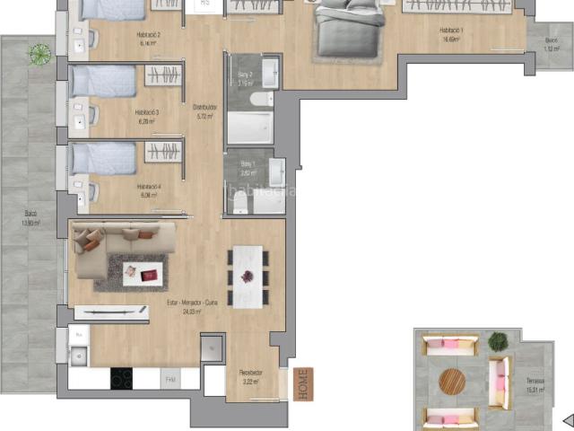 Piso en venta en Can Serra Balet, Baix Llobregat