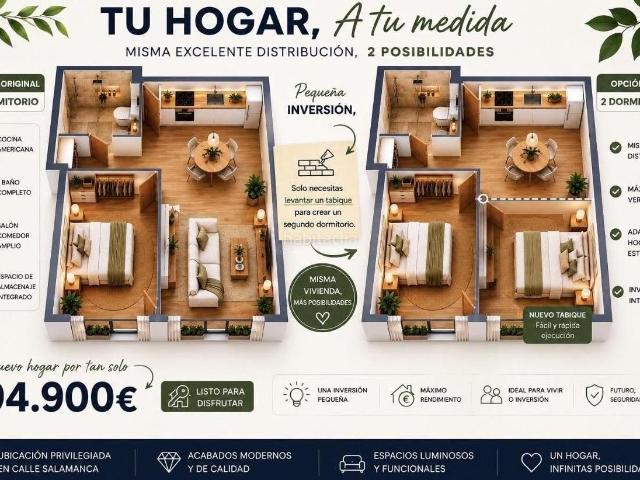 Piso en venta en Centro, Getafe
