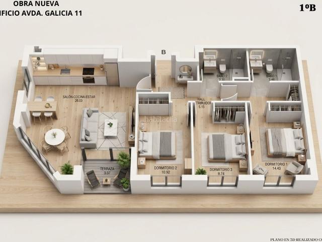 Piso en venta en Gijón, Asturias