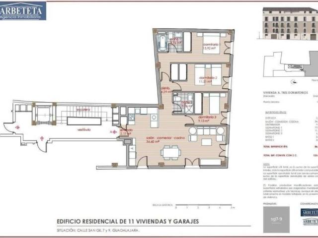 Piso en venta en Guadalajara, Castilla-La Mancha