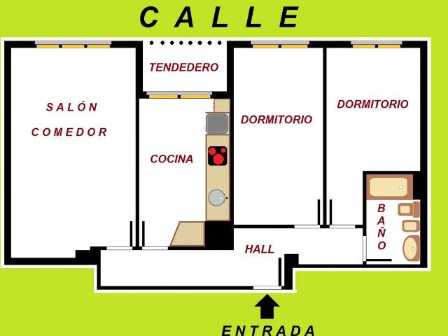 Piso en venta en Gijón, Asturias